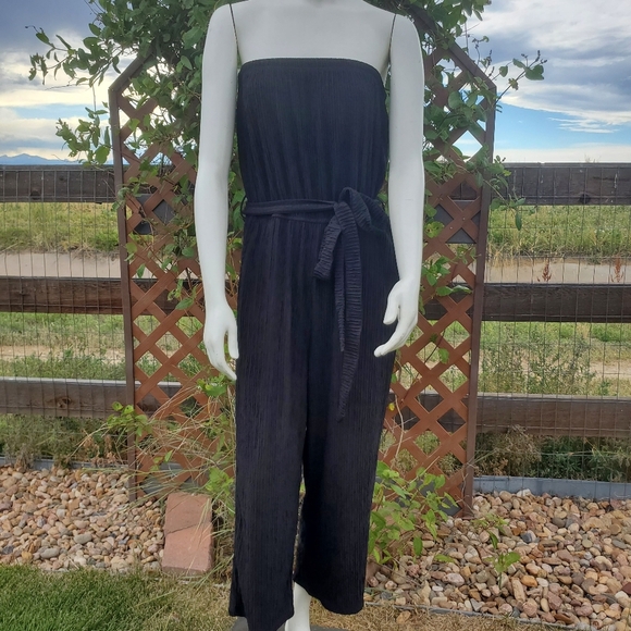NWT Cosmic Beauty Black Tube Top Women's Jumpsuit Size Large - Picture 15 of 16